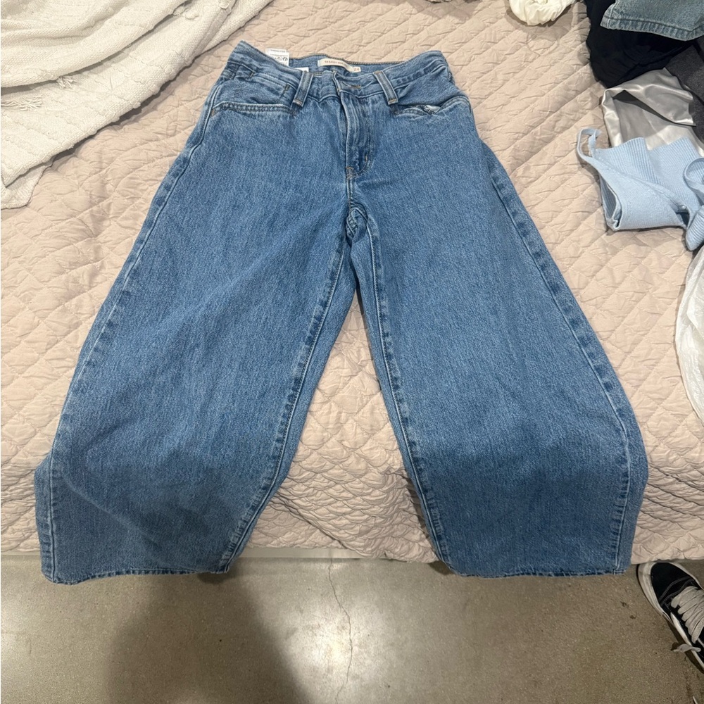 Levi's Light Blue Flare Jeans